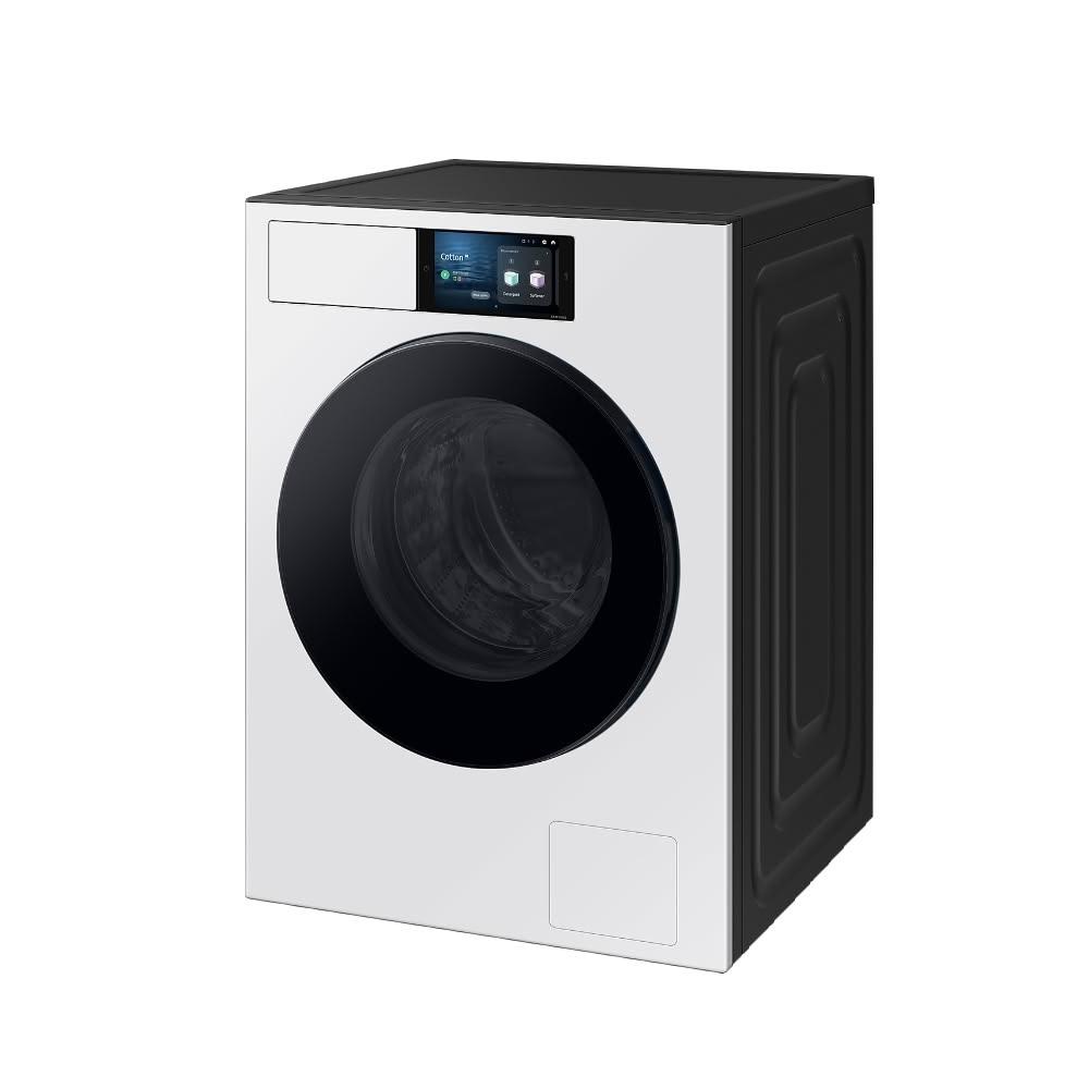  SAMSUNG 三星 WD12DB9B84GNTW 洗烘衣機，12kg 實際洗衣容量與 7kg 烘衣容量，適合大容量家庭使用。採用變頻馬達，運轉安靜高效，全機 1 年保固，馬達享 20 年保固。不銹鋼內槽耐用防鏽，尺寸 600 x 850 x 550 mm，重量 78 kg，中國製造。含基本安裝服務，BSMI 許可字號 T34785。白色系設計，滾筒洗衣槽型別，提供優異清潔與烘乾效能，是高效節能的首選三星洗衣機。 