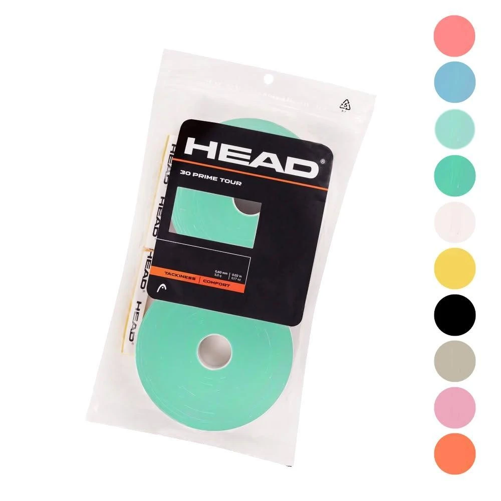 【HEAD】球拍外層握把布 285641 兩捲/袋裝 30 PRIME TOUR