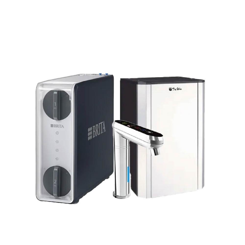 BRITA mypure GR600 RO直輸淨水系統+普立創 TPH-689A2 廚下觸控加熱器