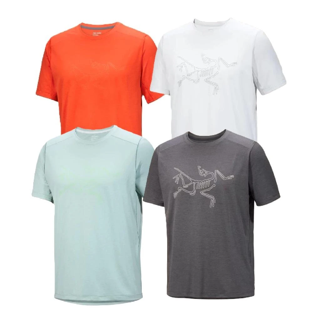 Arcteryx 始祖鳥】男長袖Cormac Logo 圓領長袖快乾吸濕排汗防曬8452