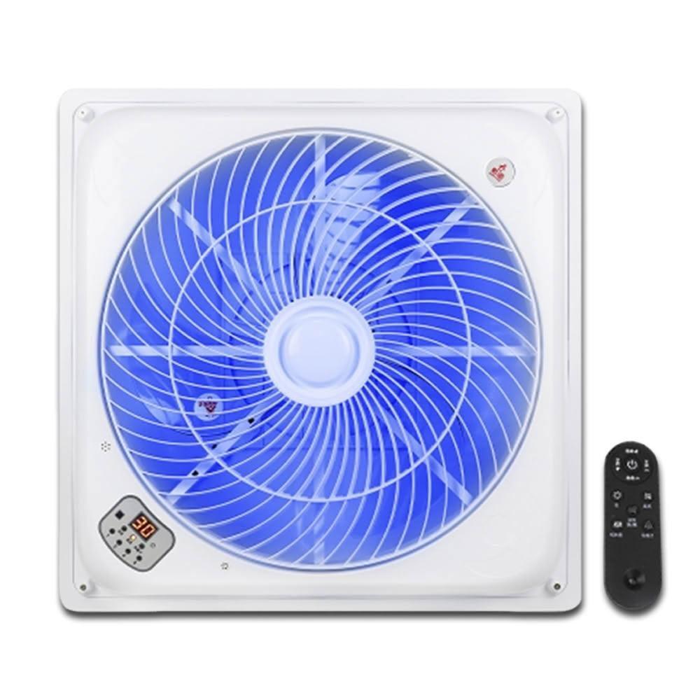 HFB-K7899 勳風變頻DCDC吸頂扇，具備語音遙控功能，內建負離子產生器，可自動調節風速與風向，搭配導風網罩提升散熱效率。馬達享有保固，溫控系統可隨室溫自動調整風速，適閤家庭使用。產品尺寸為600x200x600mm，重量4.8kg，電壓為110V 60Hz，風速三段式調節，葉數五片式設計，BSMI許可字號R31043。