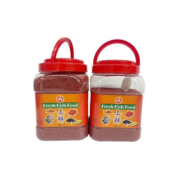 【MR.AQUA】水族先生  XL 上鮮 增豔超彩飼料 1000G 慈鯛 小中型魚(小 /大顆粒) 浮上性