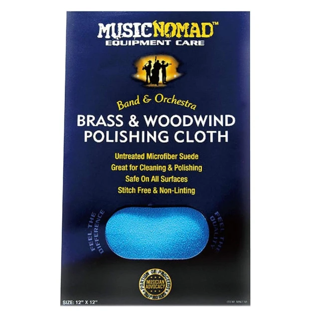 Music Nomad MN730 銅管木管超細纖維布 長笛 法國號 薩克斯風 小號 豎笛 擦琴布 擦拭布