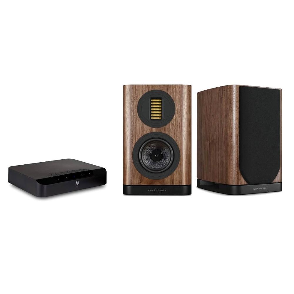 【BLUESOUND】powernode edge 串流綜合擴大機+Wharfedale Evo 5.1 喇叭