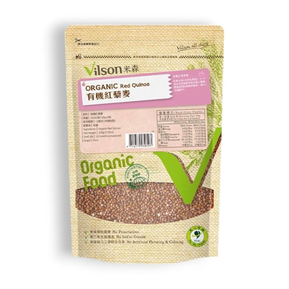 【Vilson 米森】★買1送1★有機紅藜麥200g