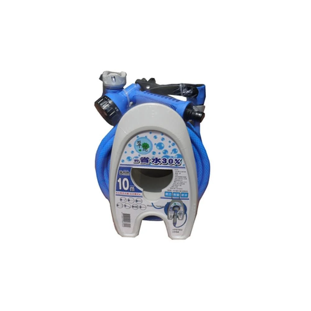 10米 水管車 水槍 水管架 輕巧 易收納  省水 省力 清潔 洗車 鑫鑫園藝