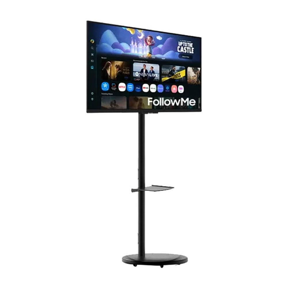 【Samsung 三星】S43FM702UC+移動式立架 黑 43型 FollowMe 4K 智慧聯網螢幕 60HZ 移動式