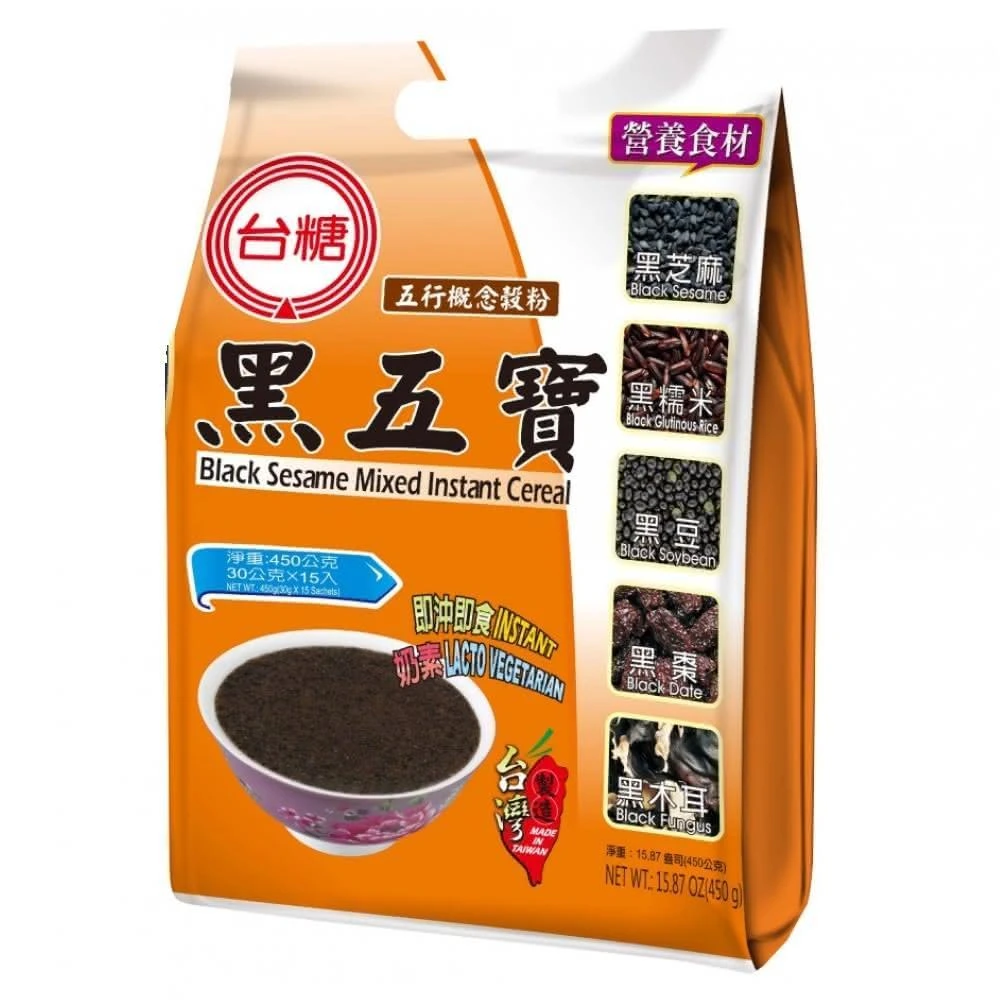 【台糖】黑五寶新五行概念穀粉(30gx15小包/袋)(9944)