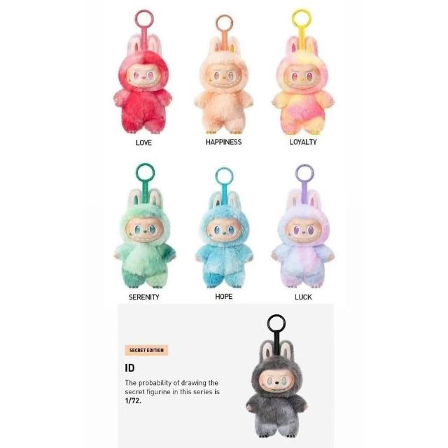 POPMART 泡泡瑪特】POP MART LABUBU 第三代「前方高能」系列搪膠毛絨