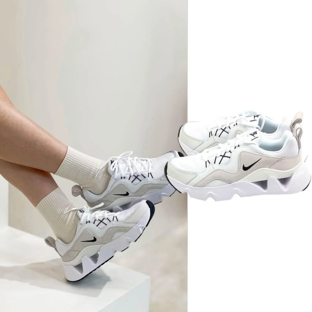 NIKE 耐吉】NIKE NSW RYZ 365 W 孫芸芸白黑增高鞋女款休閒鞋運動鞋