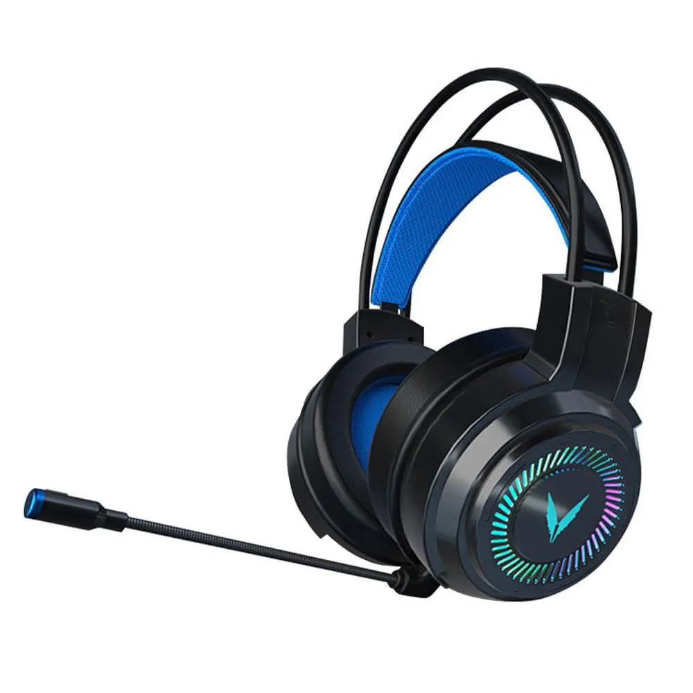 【Relight 睿亮】台盾 G58頭戴式電競耳機 7.1聲道 七彩環形呼吸燈 50MM大喇叭 耳罩式有線耳麥 3.5mm麥克風耳機 無發射功能