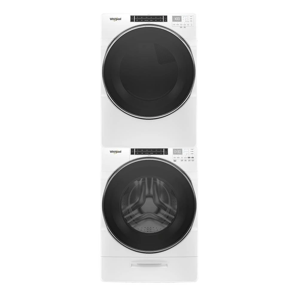 【Whirlpool 惠而浦】超值特惠組 17KG 洗衣機 ( 8TWFW8620HW )+16KG 乾衣機-瓦斯型 ( 8TWGD8620HW )