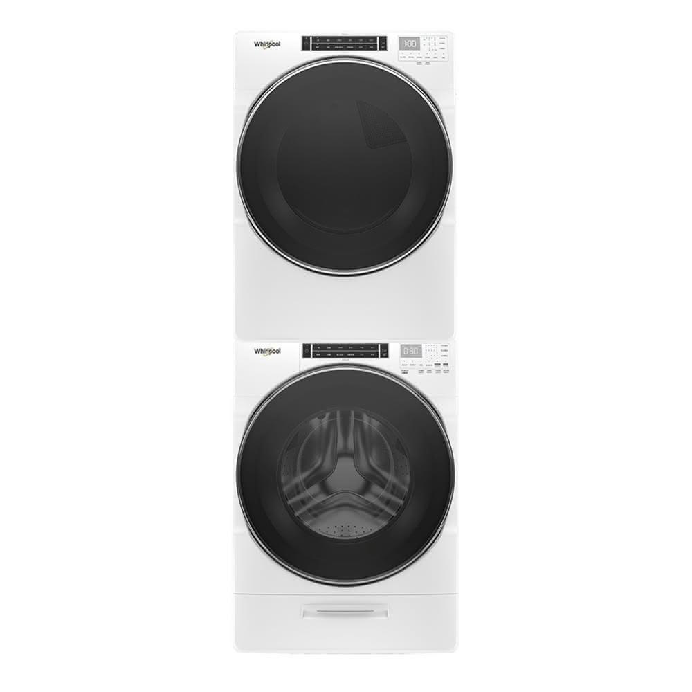 【Whirlpool 惠而浦】超值特惠組 17KG 洗衣機 ( 8TWFW8620HW )+16KG 乾衣機-瓦斯型 ( 8TWGD8620HW )