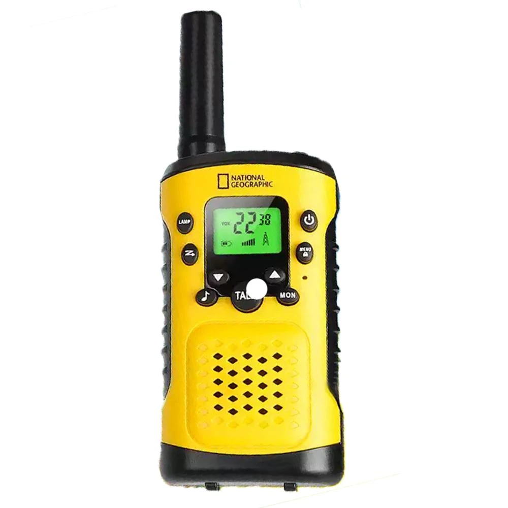 BRESSER X 國家地理 聯名款 兒童對講機 3公里 通話距離 LED 手電筒 一鍵呼叫 兒童玩