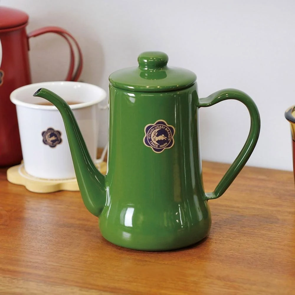 原廠正品 日本月兔印 Slim經典系 日製細口琺瑯手沖壺-700ml