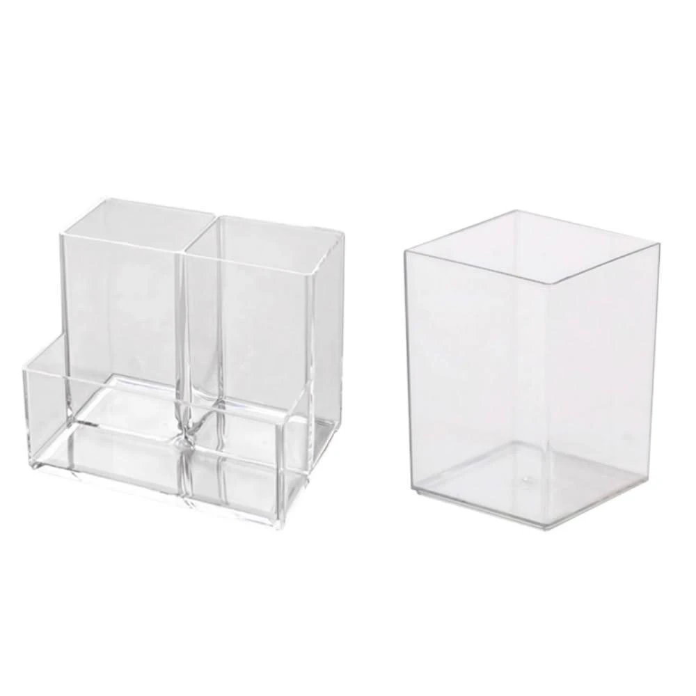 壓克力透明筆筒 筆筒 (壓克力筆筒 壓克力收納 筆桶 透明筆筒 筆筒收納 文具收納盒 文具收納)