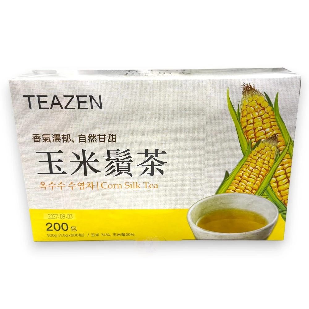 【TeaZen 茶禪】Teazen 玉米鬚茶 1.5公克X200包
