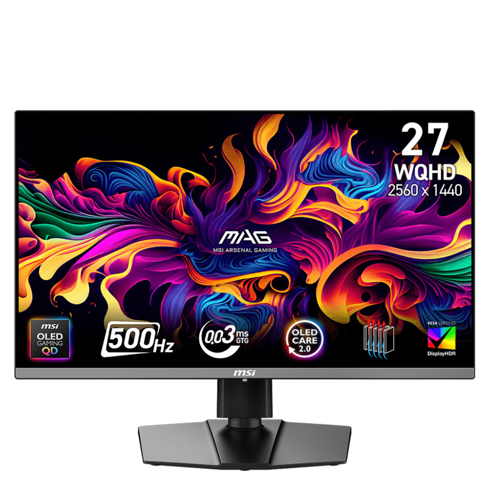 【MSI 微星】MAG 272QP QD-OLED X50 27型 電競螢幕