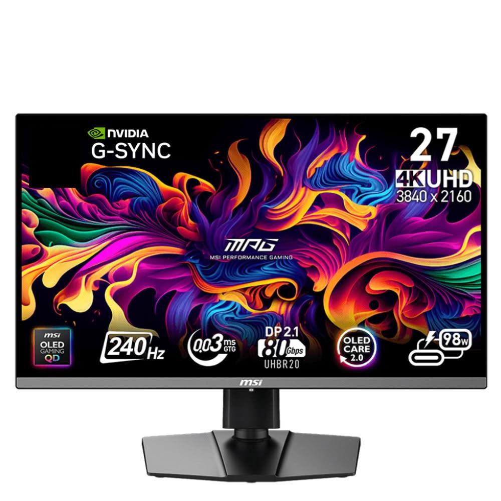 【MSI 微星】MPG 272URX QD-OLED 27型 電競寬螢幕