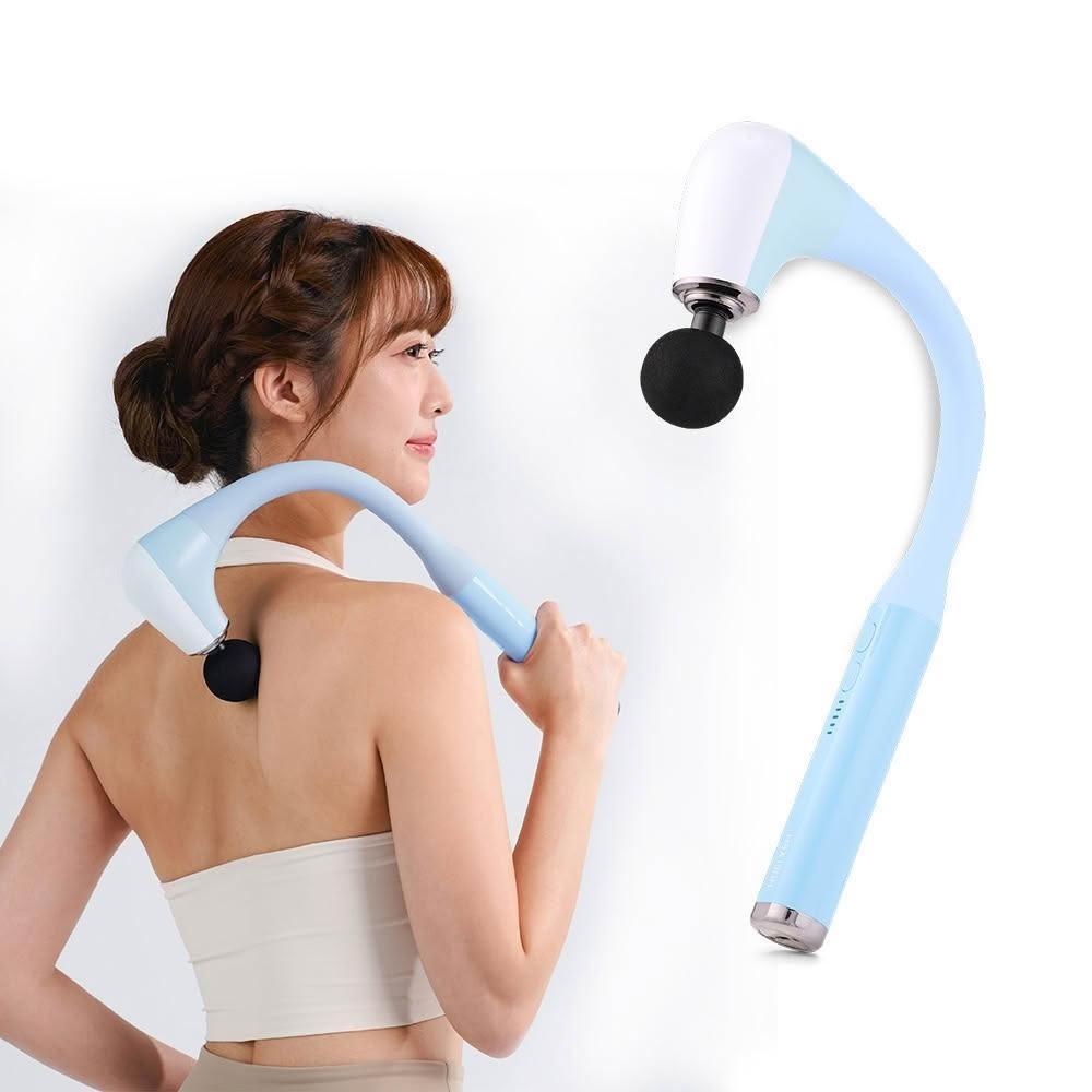 【輝葉】Xmini藍勾勾按摩槍 HY-10566 (膏盲穴 筋膜槍 不求人)