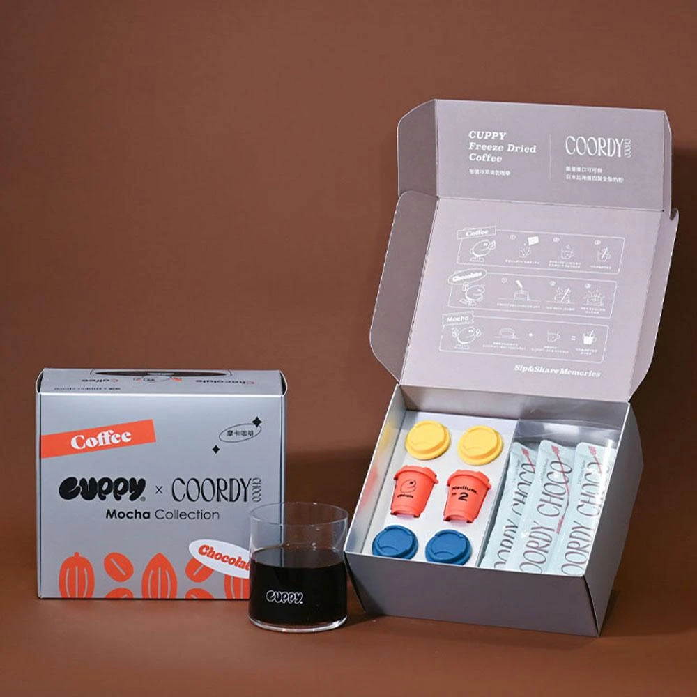 【CUPPY 咖彼】冷萃凍乾咖啡 X COORDY Mocha Collection 限定聯名禮盒