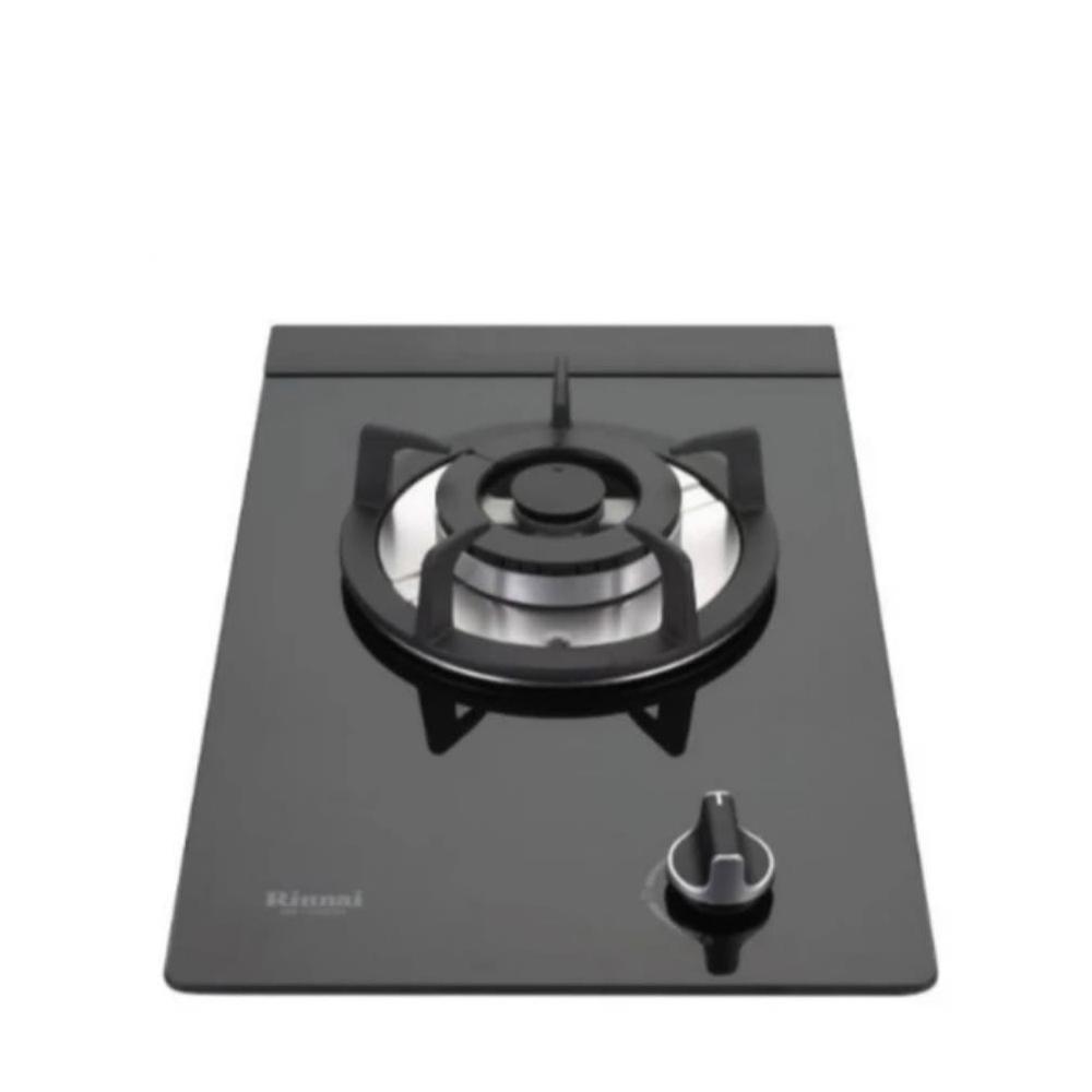 【林內】RB-100GH(B) 檯面式防漏玻璃單口爐 專利吸氣遮罩 耐用鑄鐵爐架 100 瓦斯爐