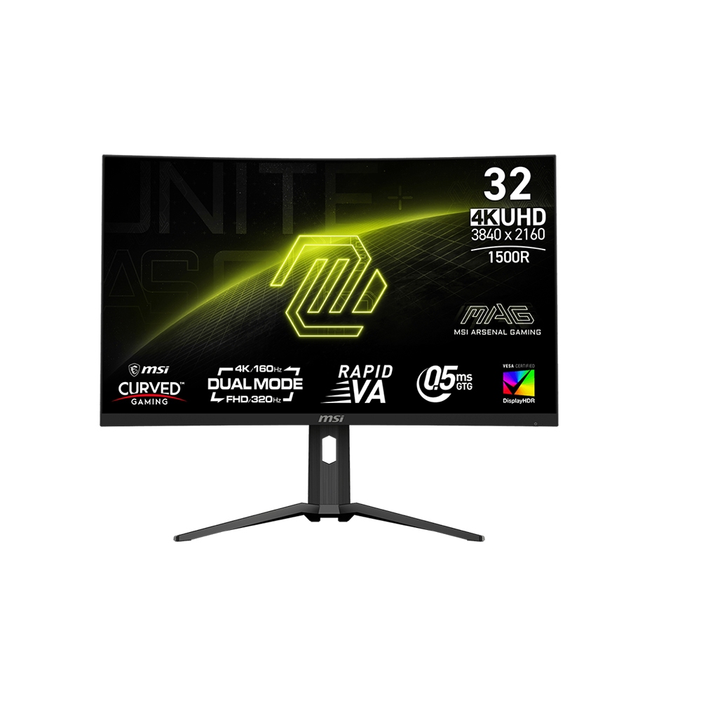 MSI 微星 MAG 321CUPDF 曲面電競螢幕 32吋 160Hz VA UHD 0.5ms HDR 電腦螢幕