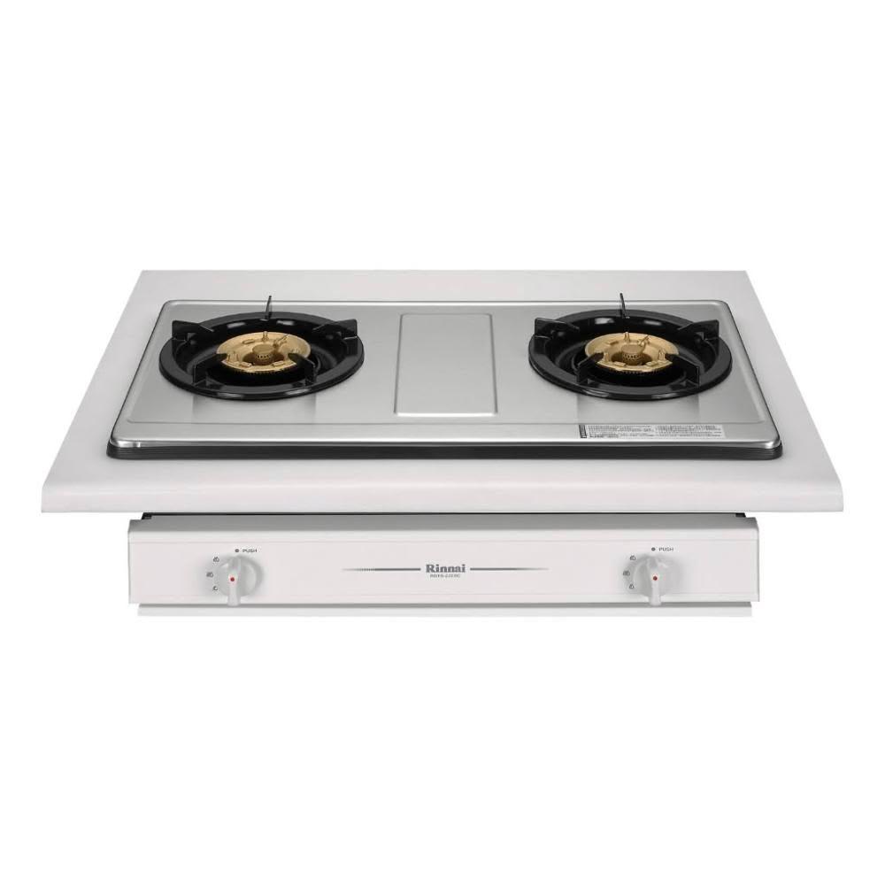 【林內】RBTS-227SC 傳統系列 嵌入式傳統不銹鋼雙口爐 (含標準安裝)