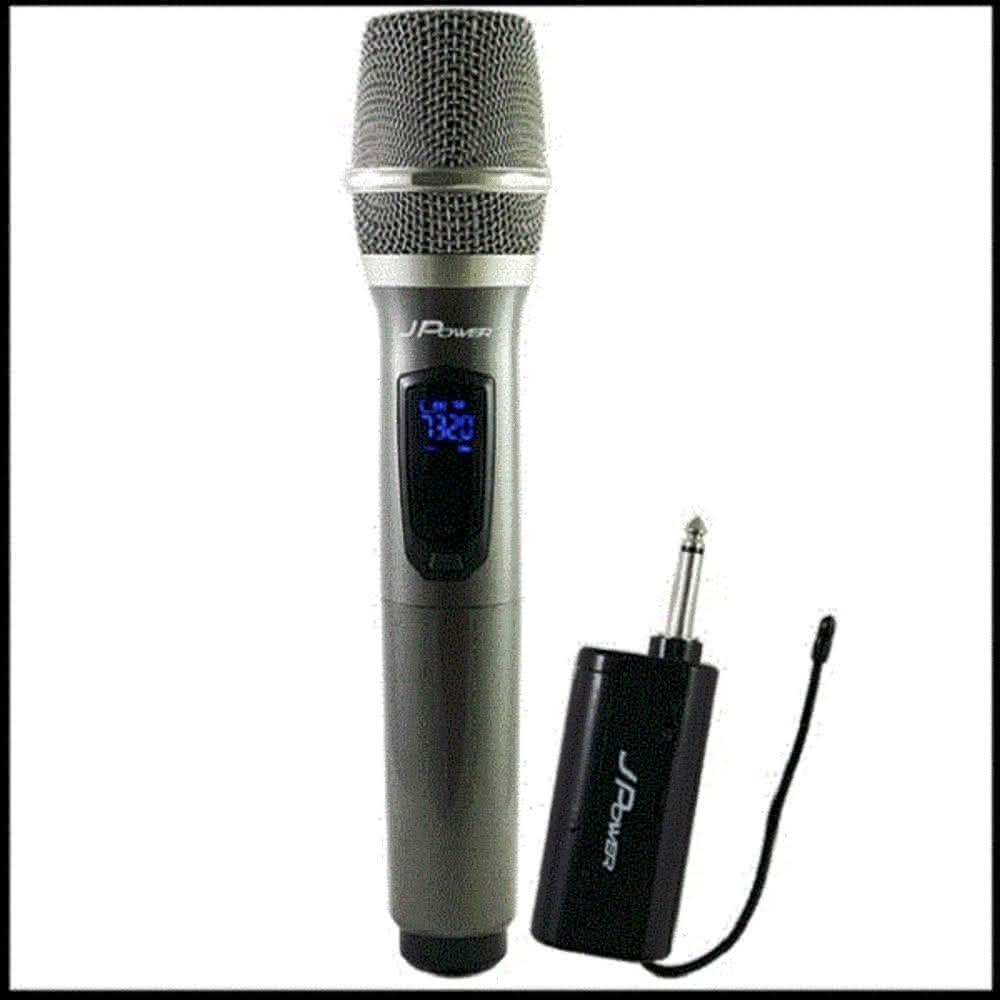 【J-POWER 杰強】震天雷 JP-UHF-888 無線麥克風-單機型(#UHF888#JPOWER#可充電麥克風)