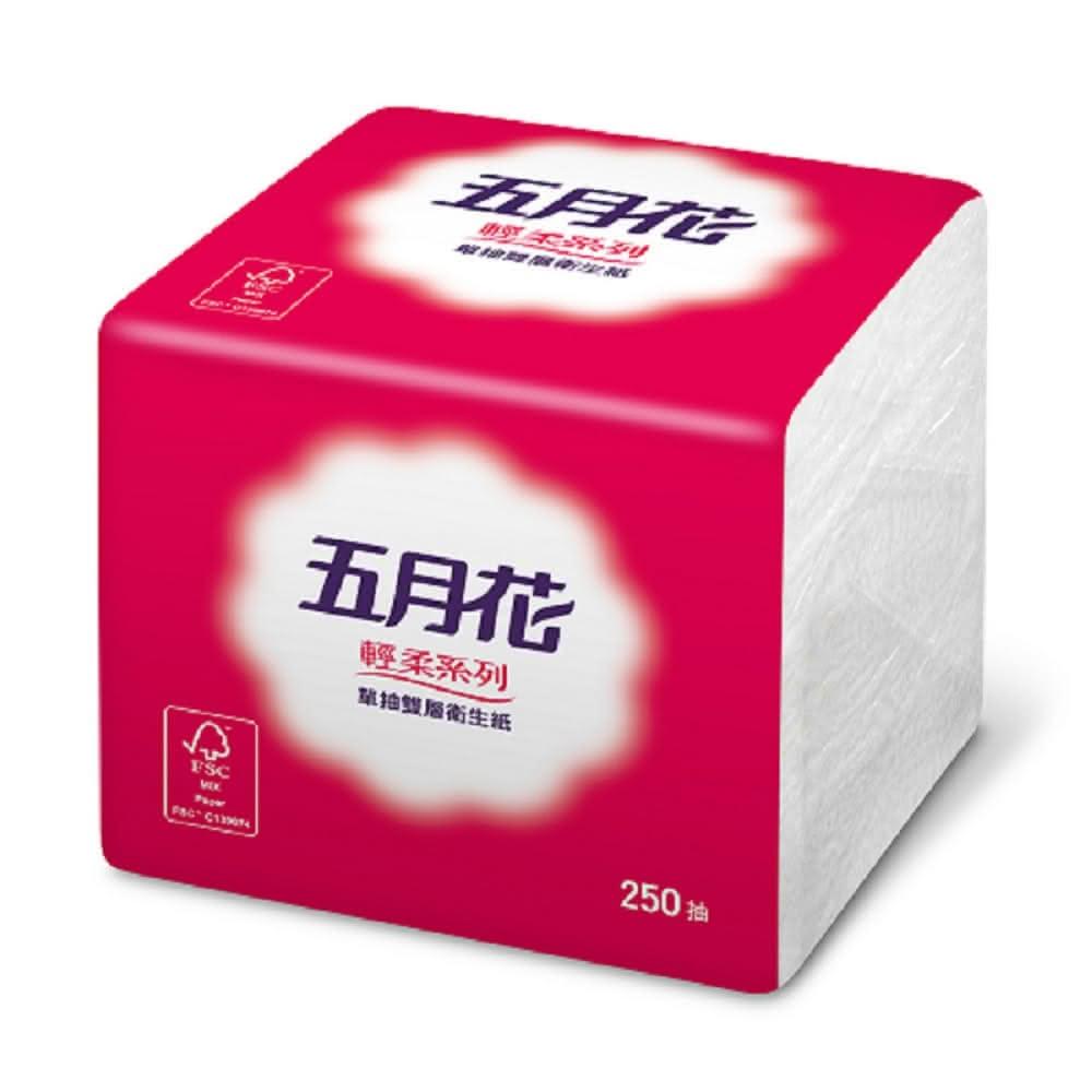 【MAY FLOWER 五月花】單抽式衛生紙(250抽x48包)