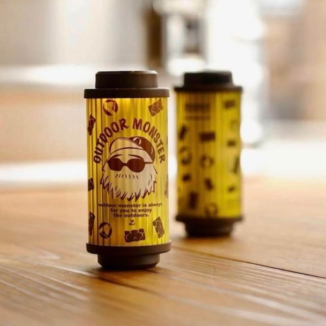 38explore KT38燈Asimocrafts聯名親分Led燈黃色款-含電池【好勢露營