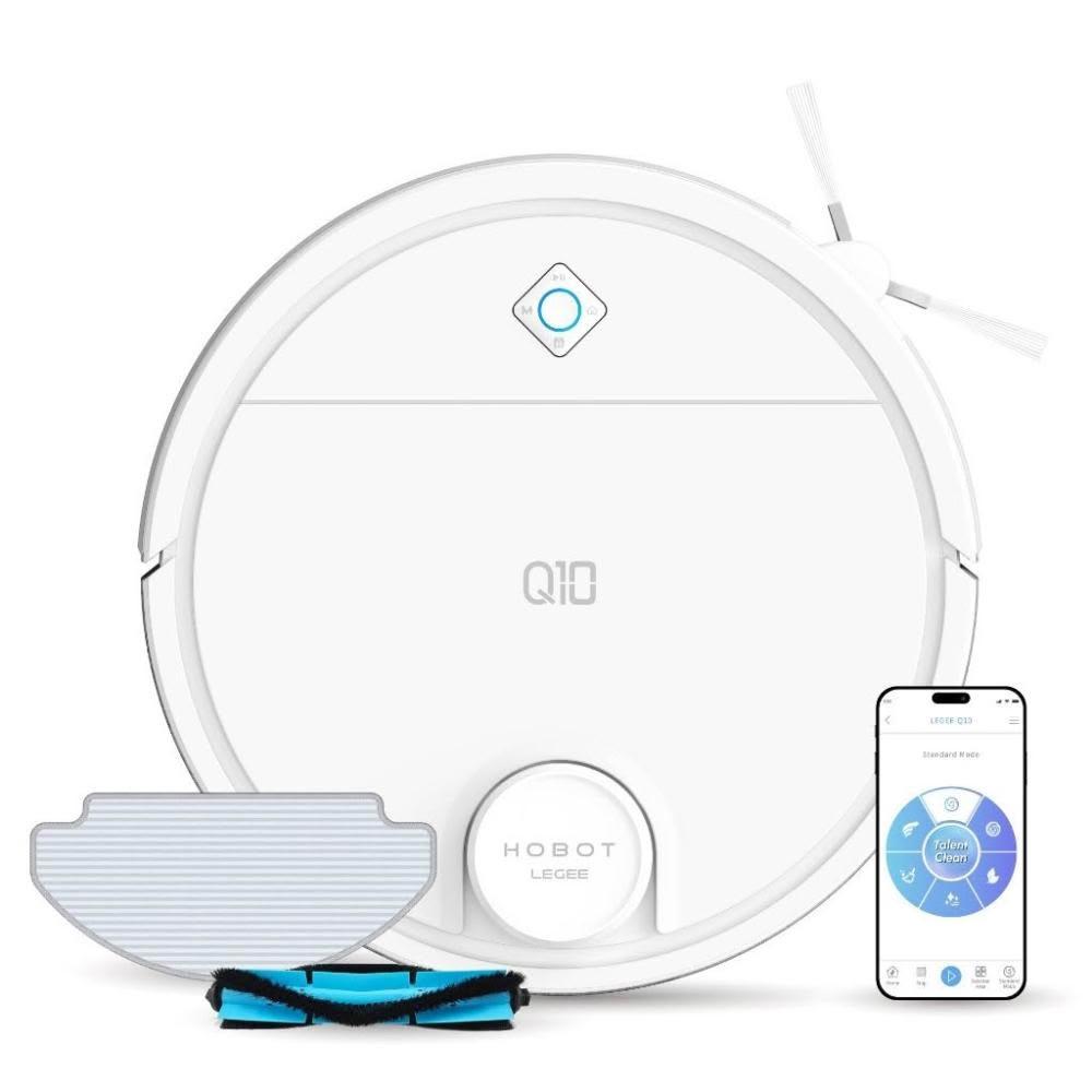 【HOBOT 玻妞】雷姬掃拖地機器人 LEGEE-Q10 |吸、掃、噴、拖4合1 / APP操作 掃地機 拖地機