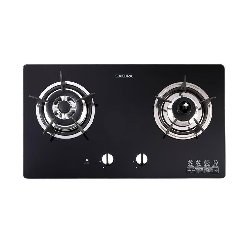 【SAKURA 櫻花】櫻花 SAKURA檯面爐 G2820GB 黑色強化玻璃 (僅限 中彰投 含基本安裝)