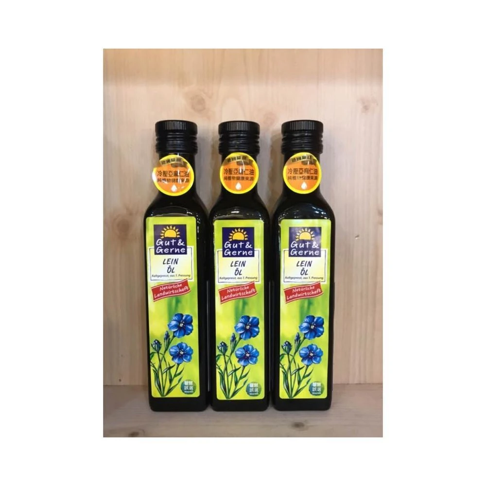 20周年 活動開跑 小太陽亞麻仁油 250ml*3瓶-6瓶優惠價 德國)