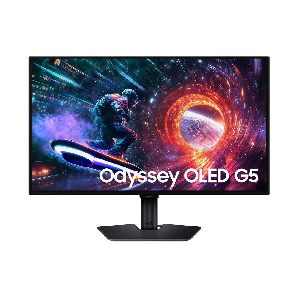 【Samsung 三星】SAMSUNG三星 27型 Odyssey OLED G5 平面電競顯示器 S27FG502SC