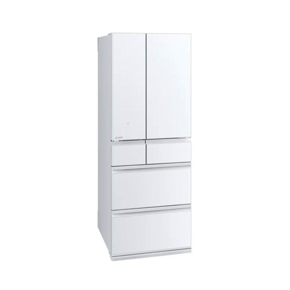 【MITSUBISHI 三菱電機】MR-WZ61K-W-C 607L 六門玻璃鏡面電冰箱 日本原裝-星光白