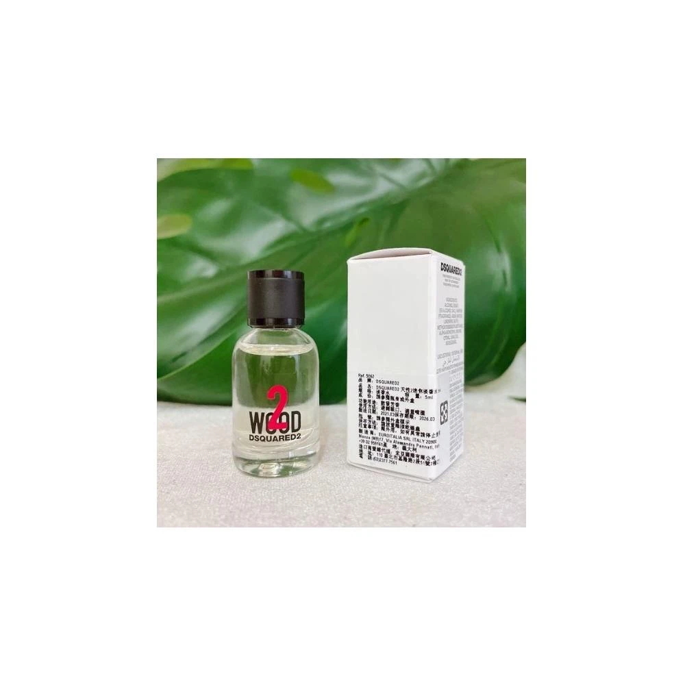 【DSQUARED2】現貨 Falan｜法蘭美妝 Dsquared2 Wood 天性2中性淡香水 5ml (2027/03) 沾式小香