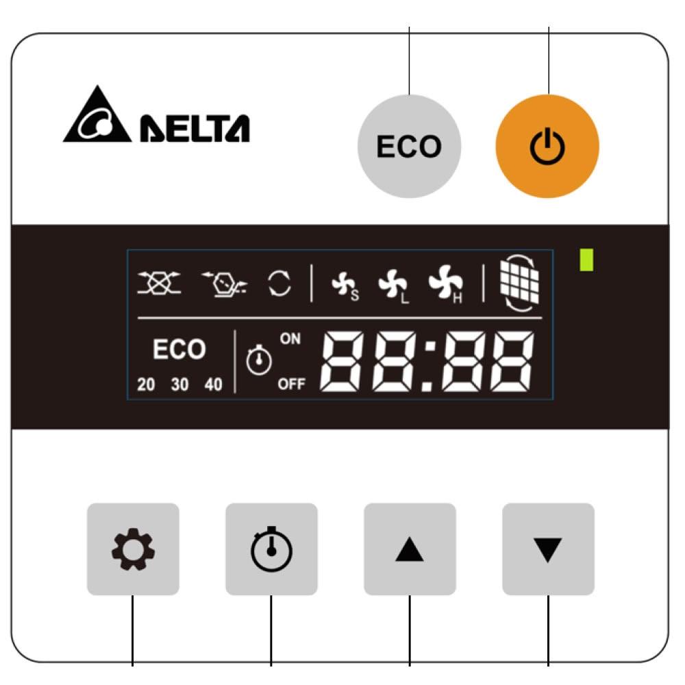 【台達電子】正壓PM2.5 進氣型管道扇 新風機 VDB36ACXT2-F/ VDB36AEXT-F 含液晶面板