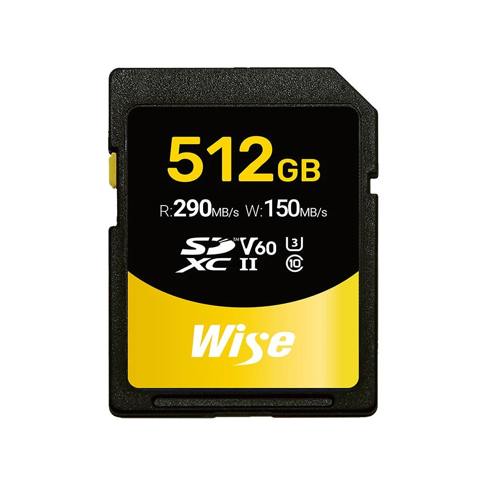 【Wise 裕拓】SD-S512 SDXC UHS-II V60 記憶卡 512GB