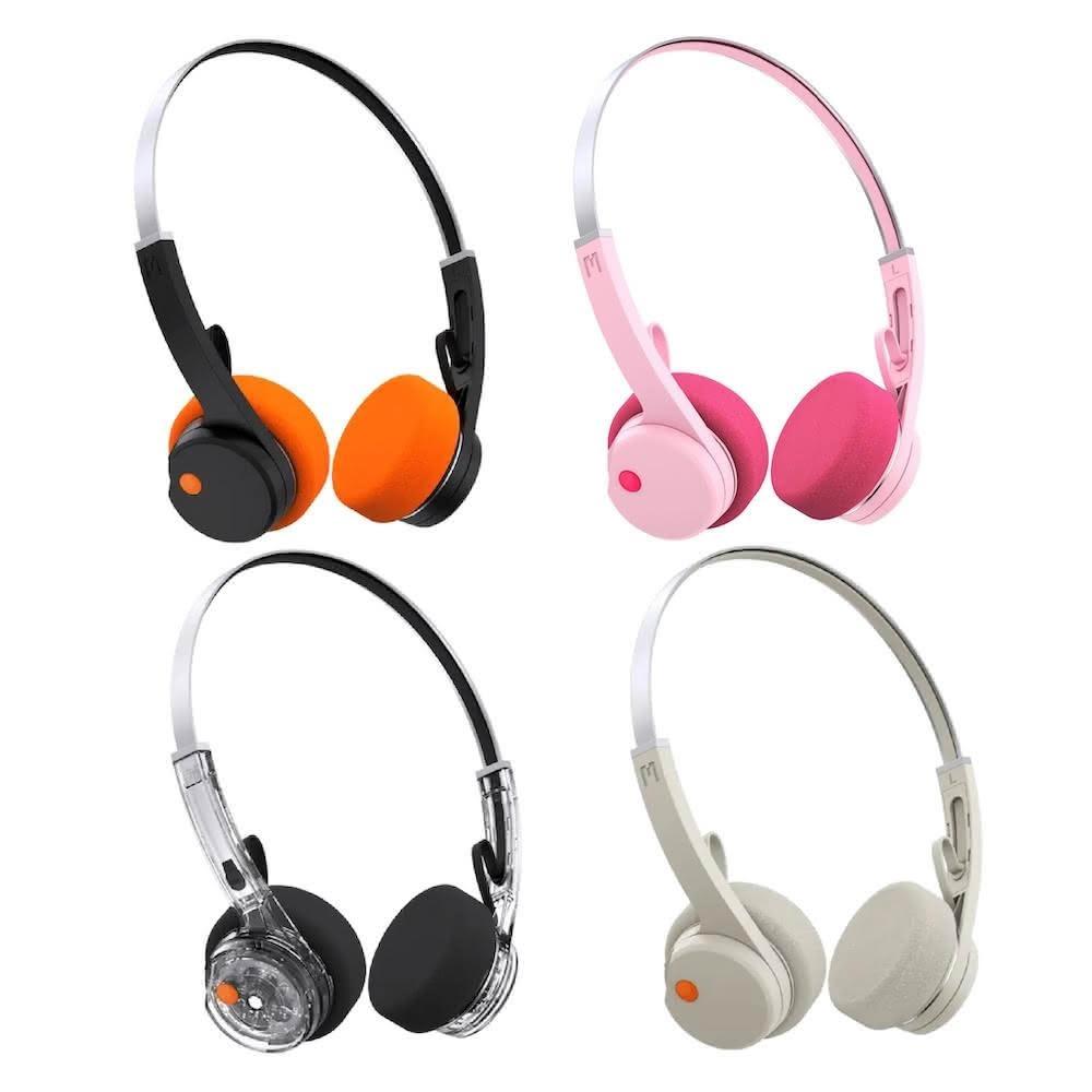 MONDO FreeStyle 藍芽頭戴式耳機，舒適配戴設計，內建麥克風支援通話與語音助理。相容 iOS 與 Android 系統，USB-C 輸入端子方便充電。顏色選擇包括黑色、透明、灰褐色、粉色，重量僅 1080g，適用日常使用。產地中國，一年保固，NCC 認證 CCAK24LP2060T6，BSMI 許可 R39882。