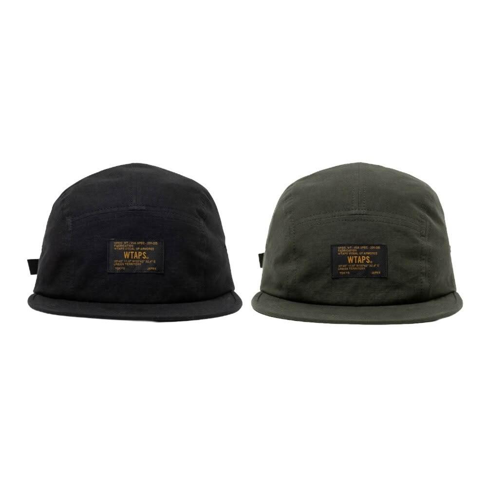 Wtaps T-5 03 CAP / COTTON. RIPSTOP 帽子黑/綠252HCDT-HT03