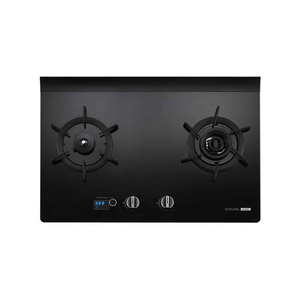 SAKURA櫻花 智能雙炫火二口玻璃檯面爐 G-2928G(NG1)