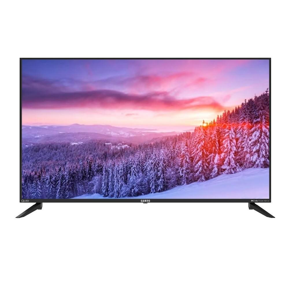 【SAMPO 聲寶】(含標準安裝)50吋4K QLED GoogleTV連網智慧顯示器QM-50SF620