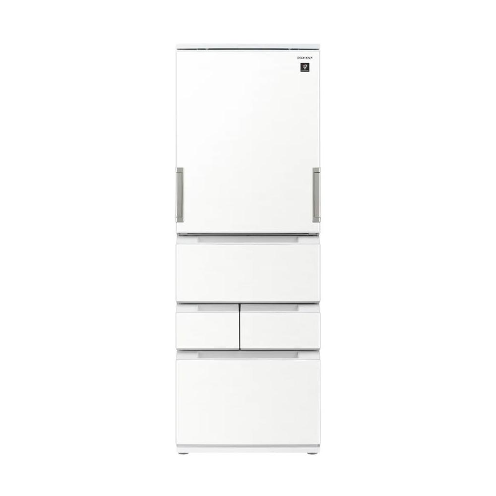 【SHARP 夏普】SJ-PW46KT-W 457L 一級能效 自動除菌智慧左右開任意門變頻冰箱-典雅白