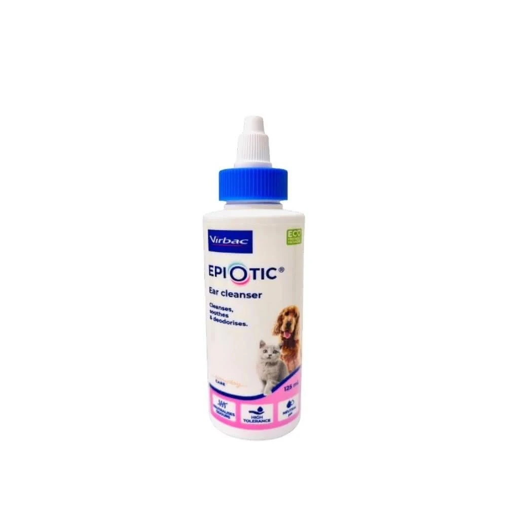 【Virbac 維克】✨️City Zoo✨️耳爽 耳道清潔劑 清耳液 SIS新配方 125ml(日常耳道清潔劑)