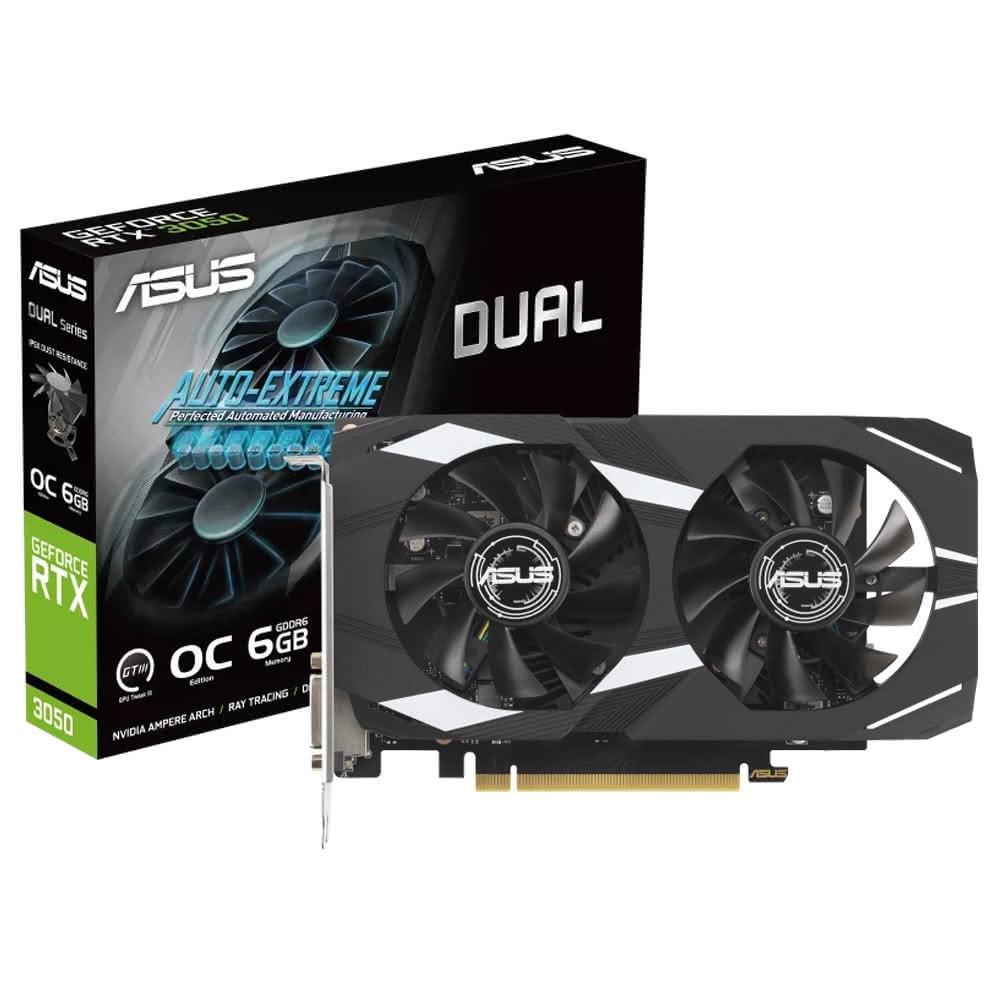 【ASUS 華碩】DUAL-RTX3050-O6G 顯示卡