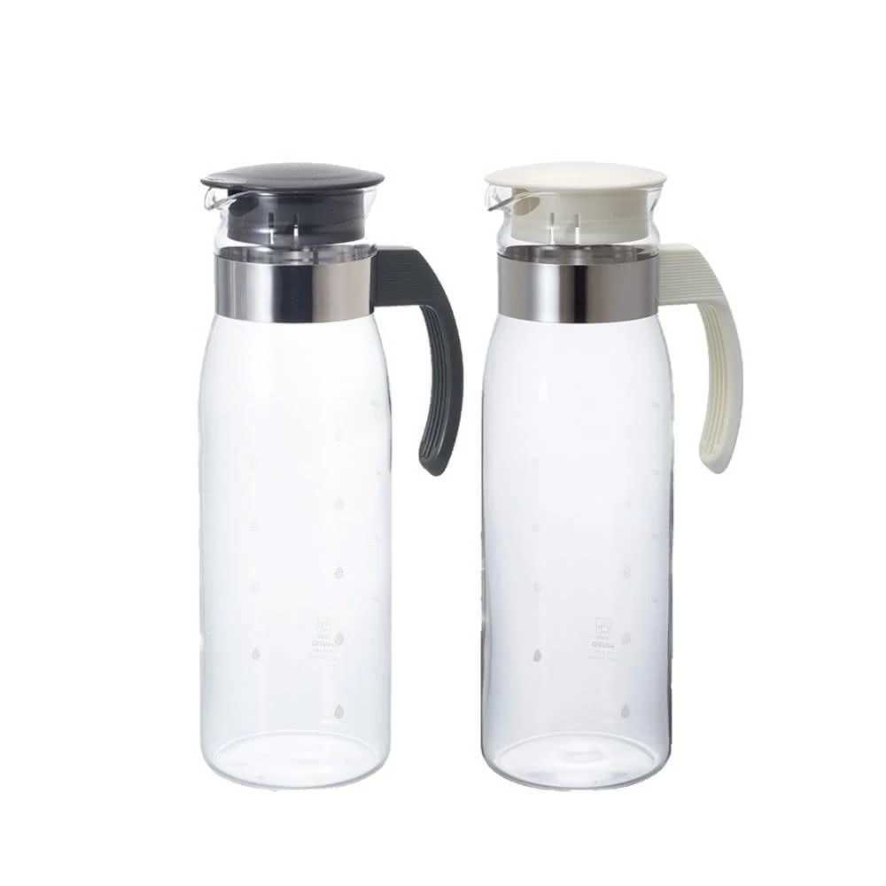 【HARIO】冷水壺 冷熱兩用玻璃壺 1400ml 耐熱玻璃 大容量 日本製