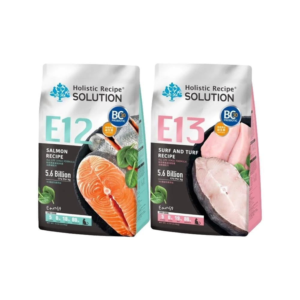 【耐吉斯】E12 E13無穀貓飼料 10LB(4.53公斤) 貓貓能量碗+益生菌 貓主食 貓乾糧 貓飼料/宅寵醬寵物用品