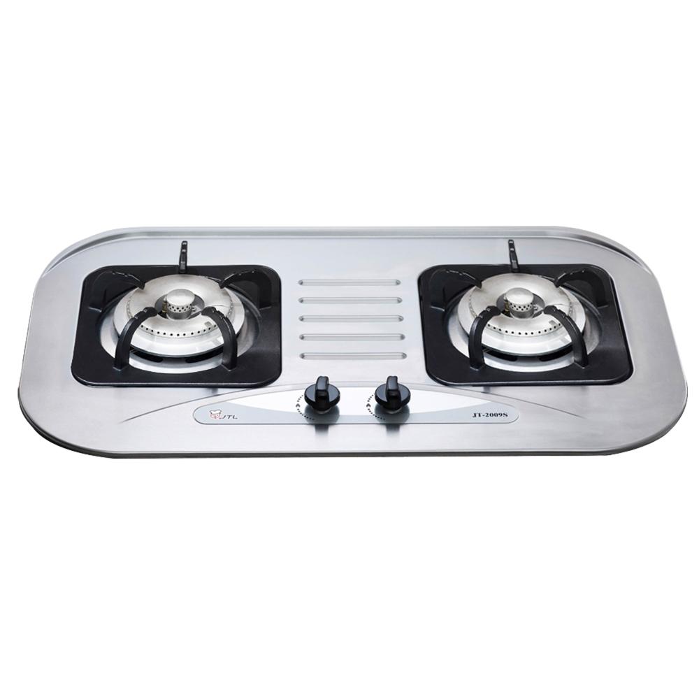 【喜特麗】喜特麗 JTL JT-2009S 雙口檯面爐  檯面爐 (含基本安裝)