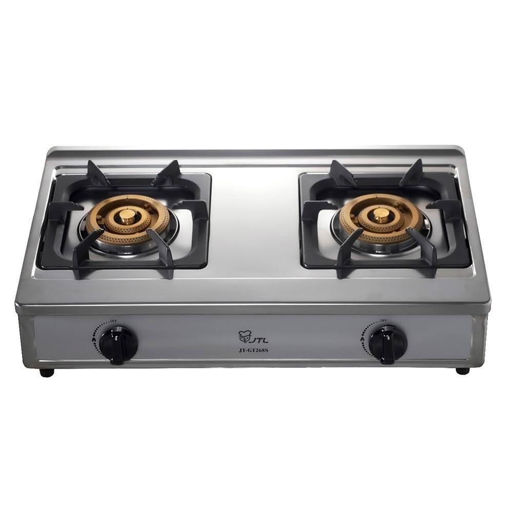 【喜特麗】喜特麗 JT-GT268S 雙口檯爐 正三環 檯爐 (含基本安裝)